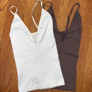 Two for one!! Free people tanks
